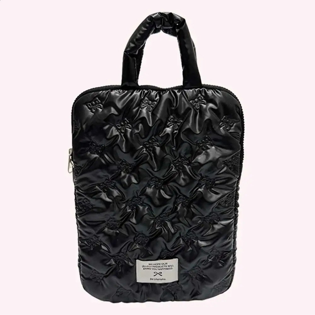 13 Inch Padded Laptop Case Aesthetic Laptop Shoulder Bag Shockproof Tablet Sleeve Case Computer Cover Bag Laptop Protective Bag 250407