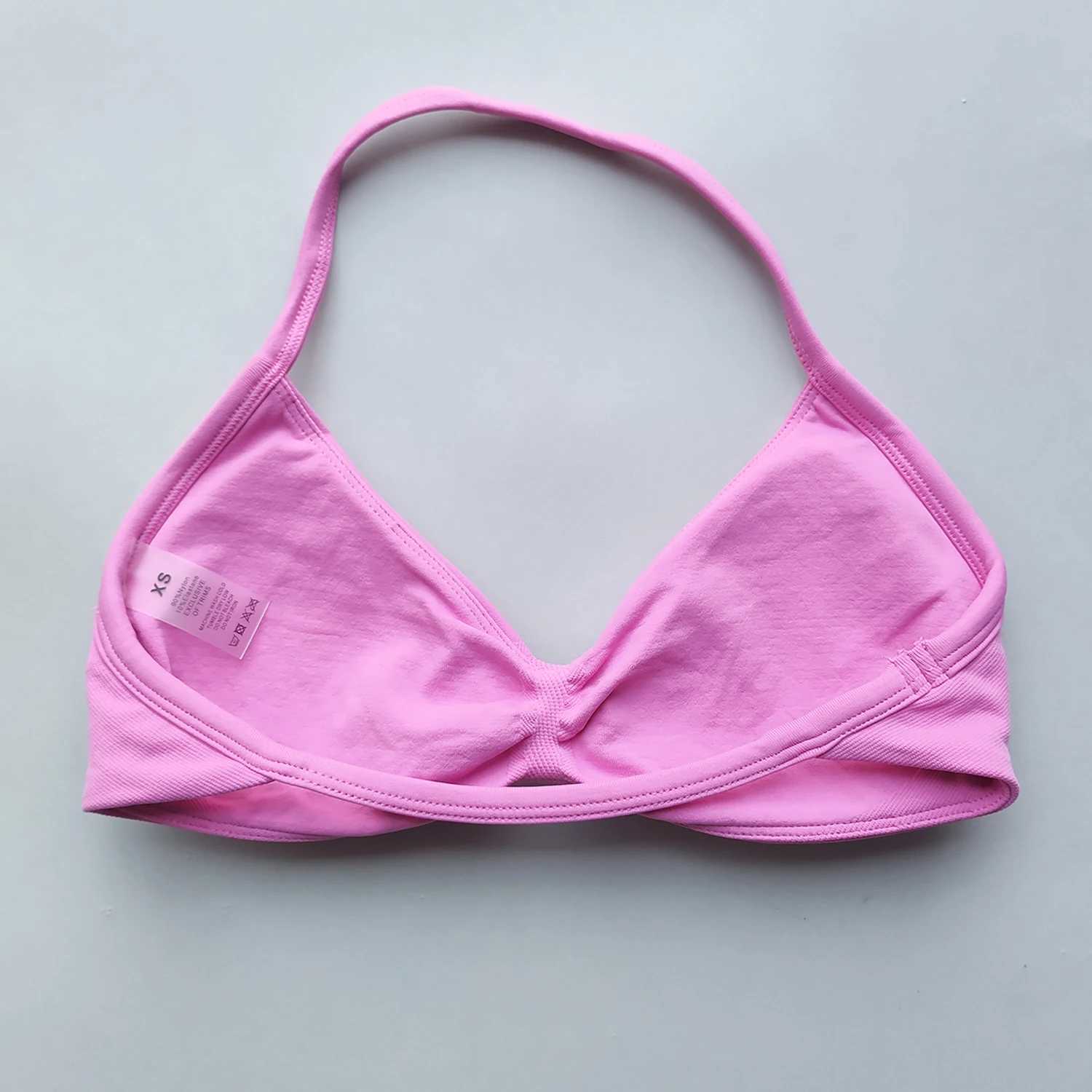 Impact sports bra shoulder strap backless yoga gym bra detachable cup womens sportswear gym top suspender sports braW250411