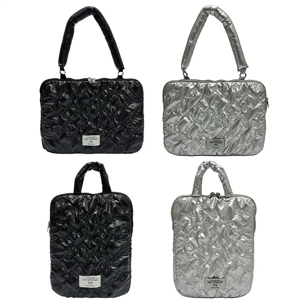 13 Inch Padded Laptop Case Aesthetic Laptop Shoulder Bag Shockproof Tablet Sleeve Case Computer Cover Bag Laptop Protective Bag 250407