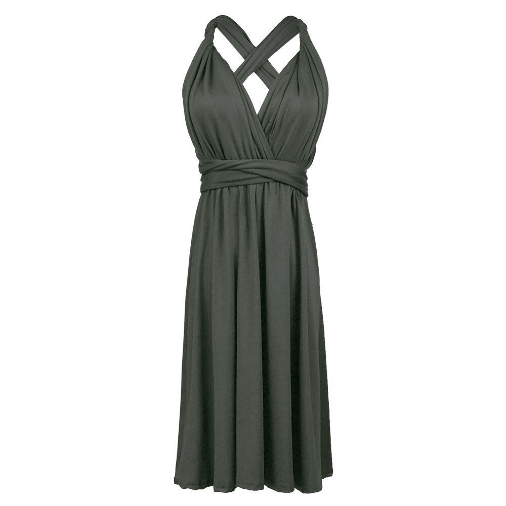 Dresses bridesmaid multi dressing bandage sisters large women's dress