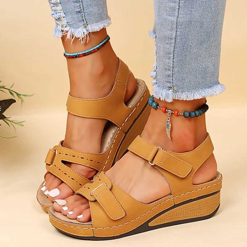 Summer womens sandals breathable shoes womens sandals wedge shoes party shoes womens sandalsXJ250410