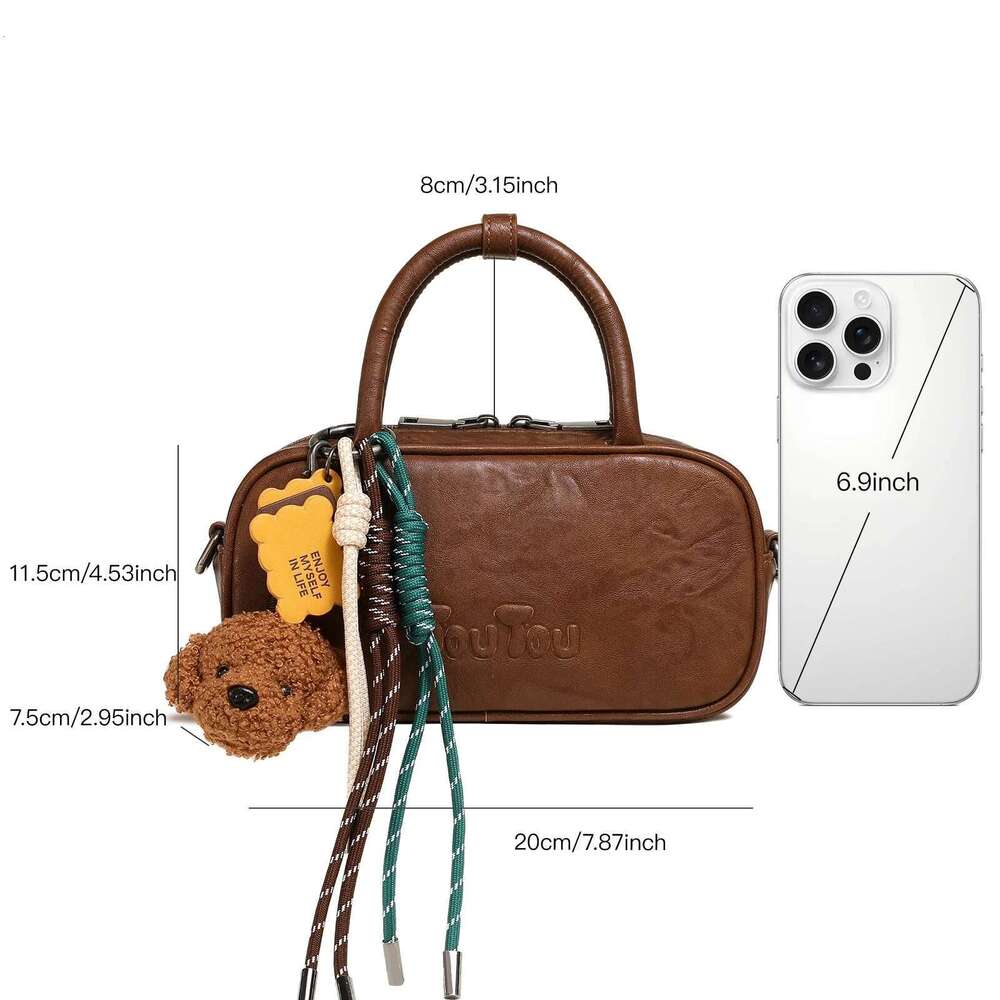 Designer Bag TOUTOU Boston Bowg Imitation Plant Tanning Premium Autumn Single Shoulder Handheld Crossbody Bag For Women Christmas Gift