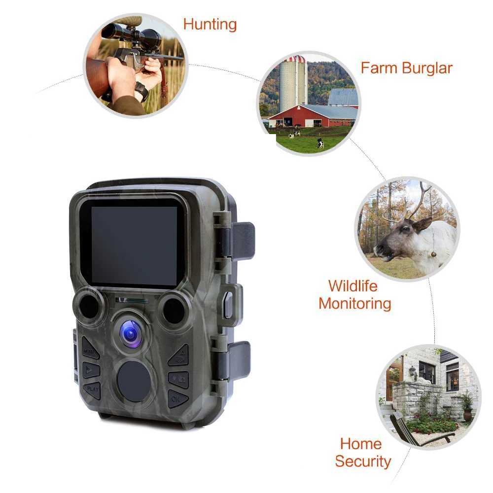 Outdoor WiFi Hunting Camera Application Control Tracking Camera Wireless BT 24MP 1296P Night Vision Sports Wildlife Trap Photos X2504111