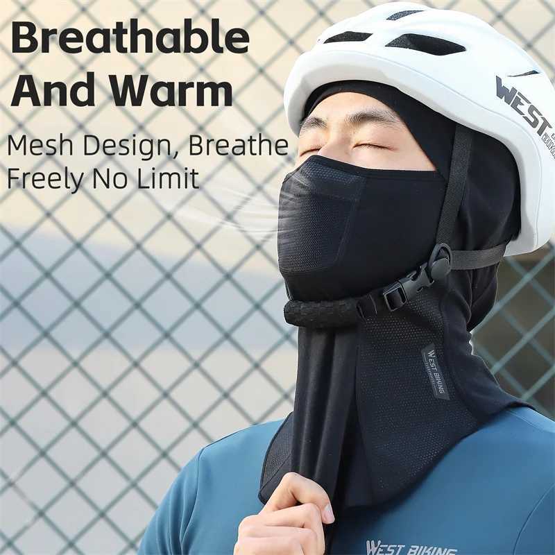 WEST BIKING Winter Cycling Fleece Balaclava Full Face Warm Motorcycle Breathable Mask Running and Skiing Caps Thermal Sport Gear S251110{category}