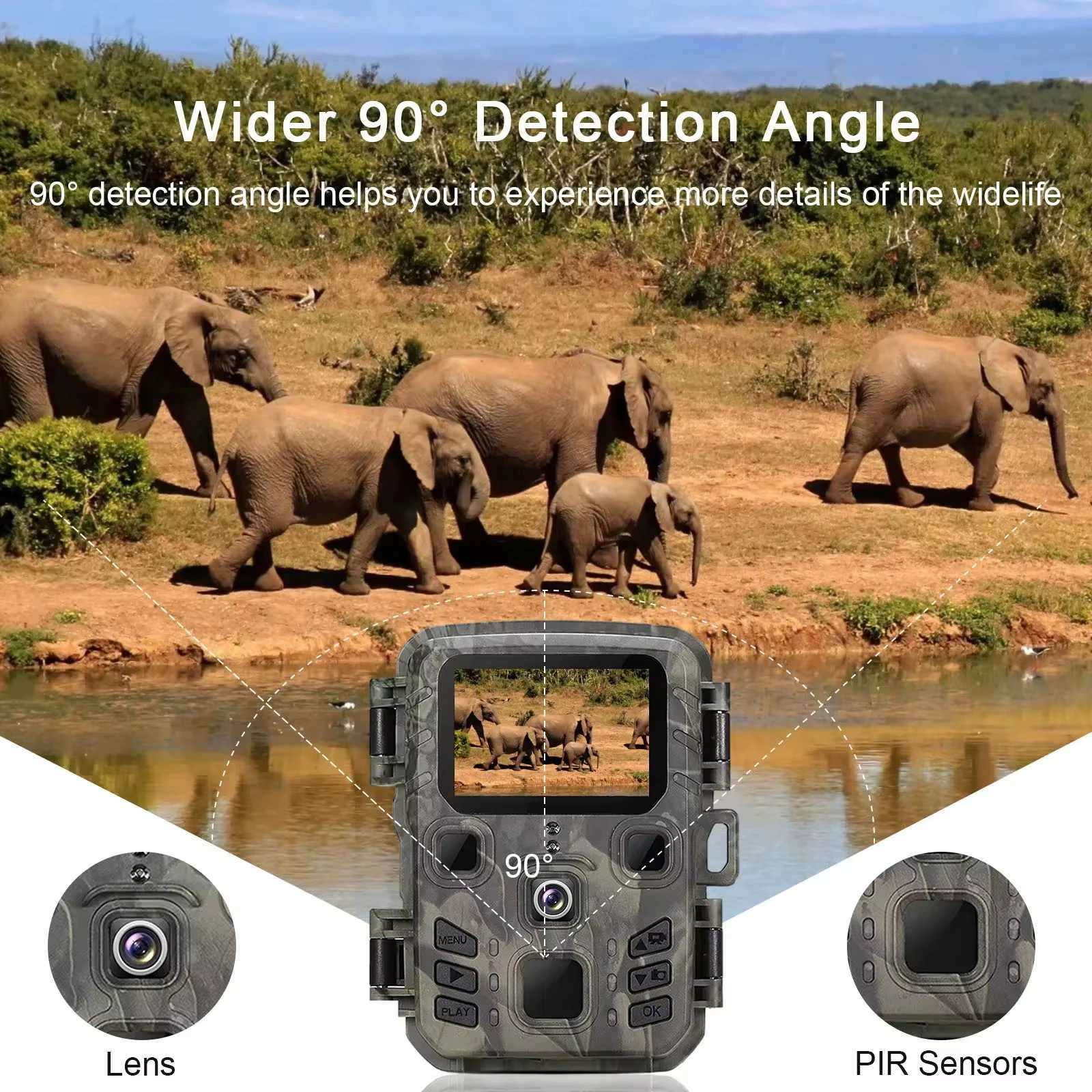 Mini600/Mini301 Mini Trail Hunting Camera Wildlife Hunter Camera 20MP 1080P Forest Animal Camera Photo Trap Monitoring Tracking X2504111