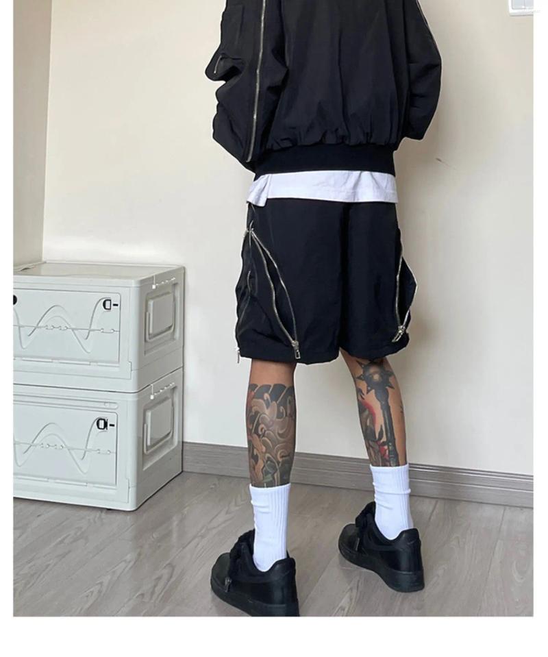 Men's Shorts American Style High Street Wind Men Vibe Workwear Short Pants Harajuku Casual Tooling Outdoor Five-point Pants Summer
