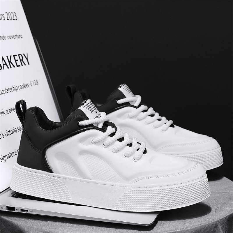 2025 spring and summer burst low-top casual shoes fashion men's sports shoes breathable anti-slip wear-resistant shoes