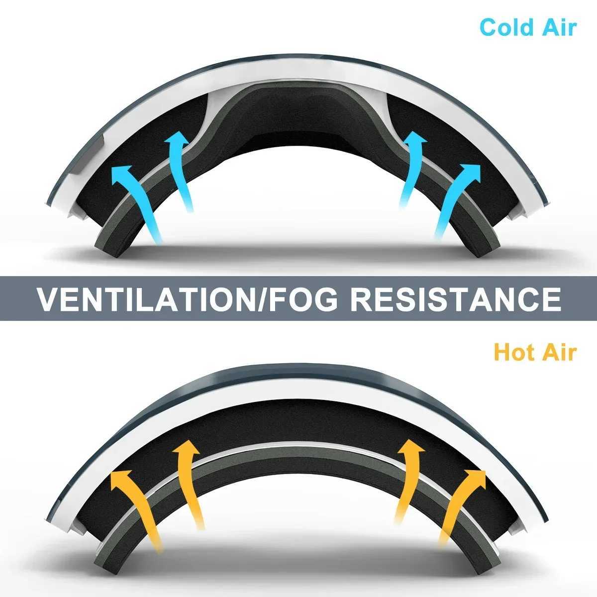 Findway Adult Ski Goggles Anti-Fog Ski Goggles Cylindrical Anti-Fog Snow Goggles UV Protection Snowboard Goggles For Men /Women K251110