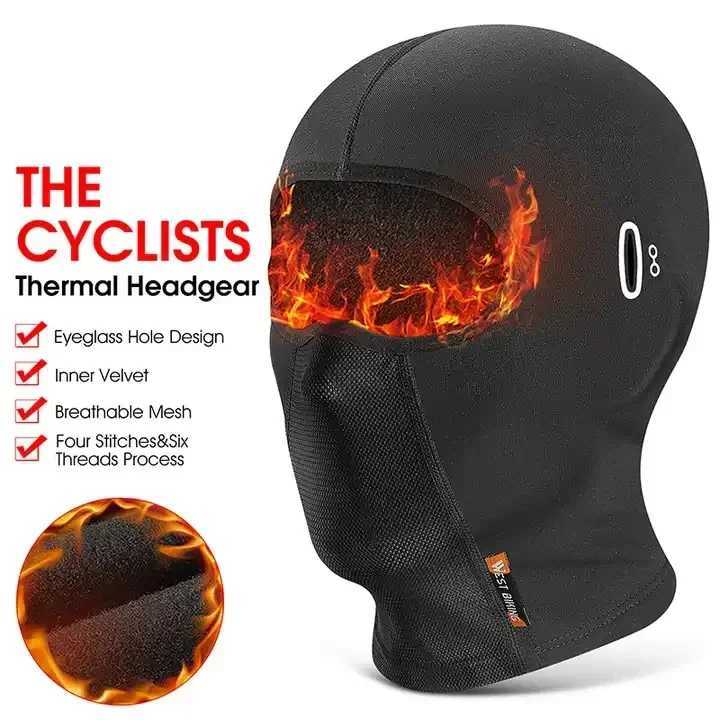 Windproof Scarf Headgear Breathable Full Face Mask Hats for Motorcycle Balaclava for Men Women Cycling Sports Dustproof Beanies S251110