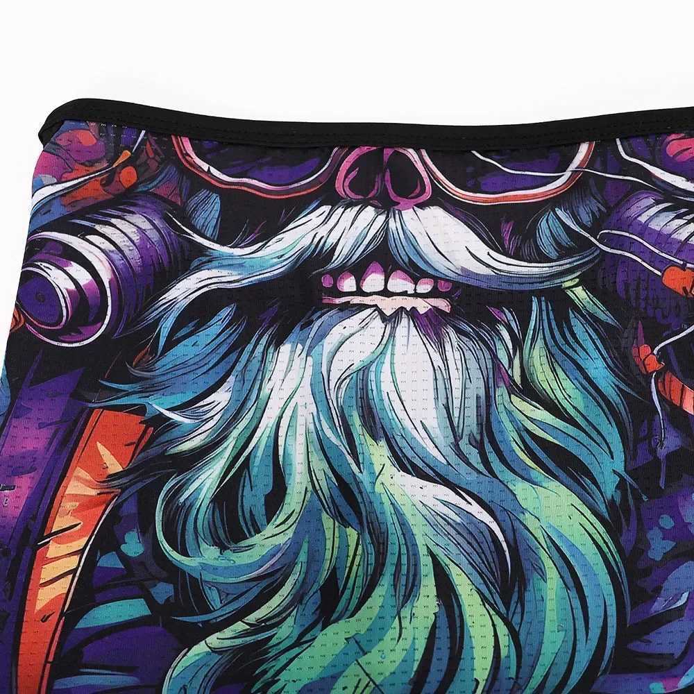 3D Beard Skull Balaclava Mens Head Face Protection Ear Loops Mask Breathable Dry Quick Windproof Motorcycle Face Cover Shield S251110