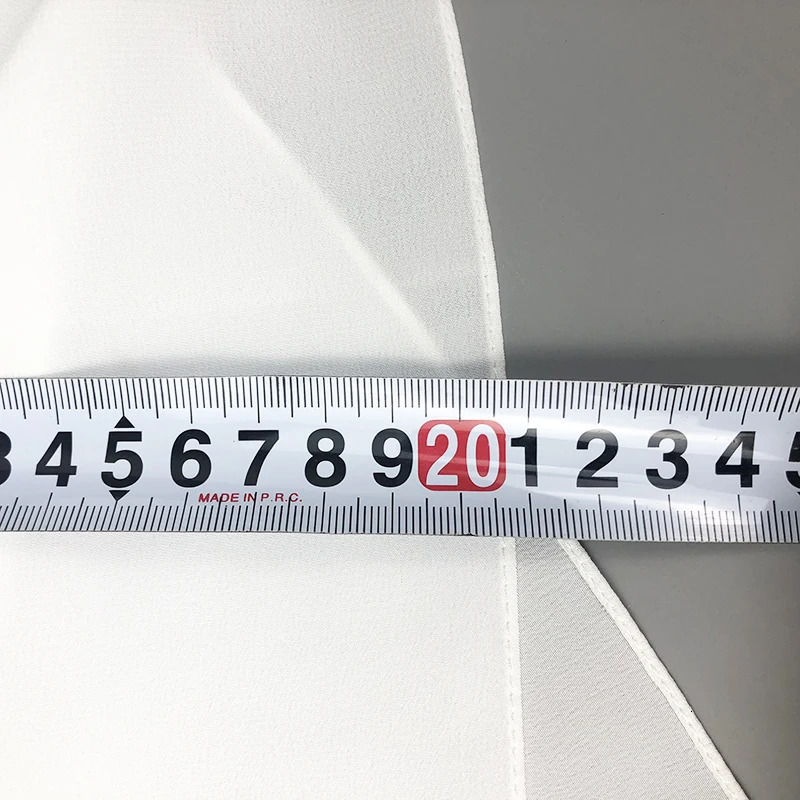 Women Silk Scarf Square Neck Shawls Lady White Solid Bandana Hair Band Kerchief for DIY Painting 251031