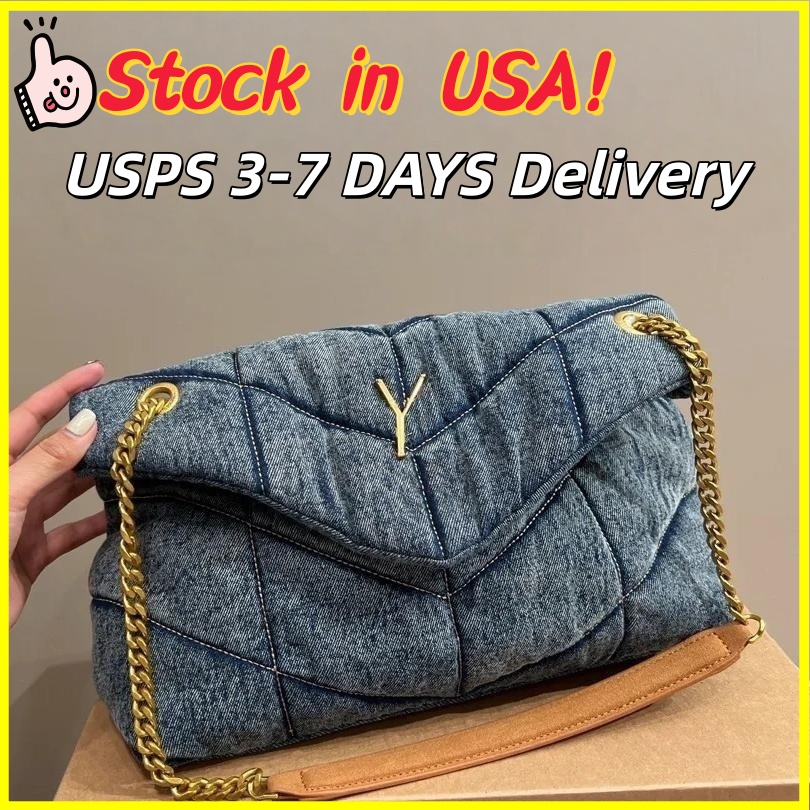 designer Luxury shoulder bag women crossbody denim bag purse tote mini bag Luxury Women Crossbody Bag Denim and Genuine Leather Patchwork Vintage Shoulder Purse
