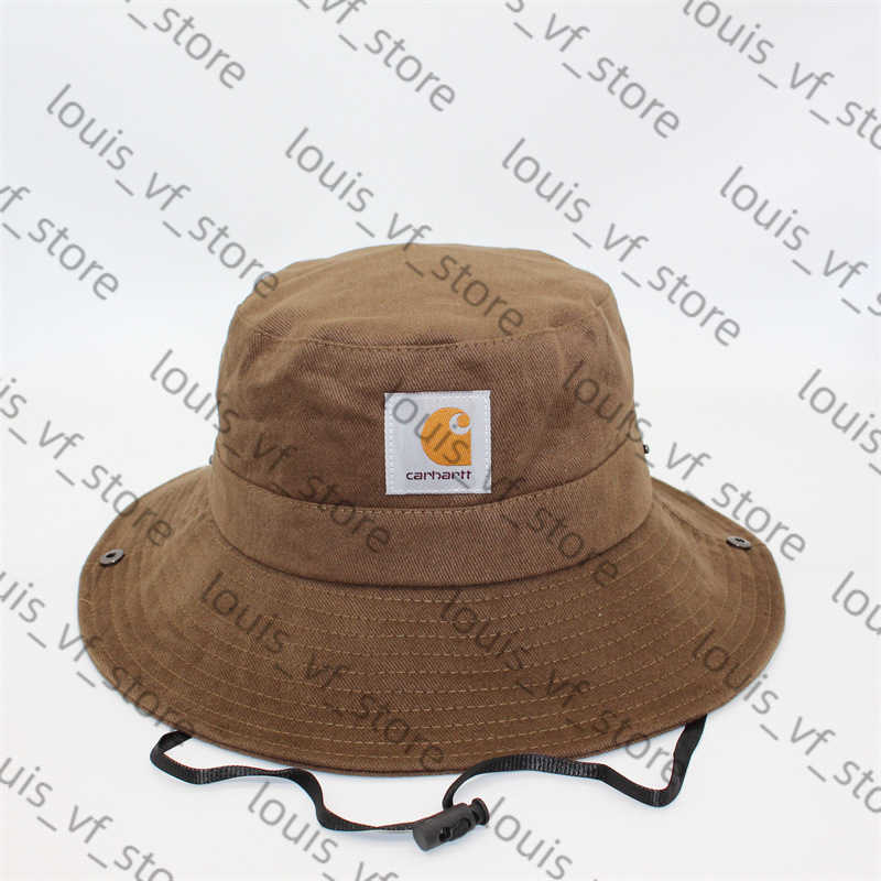 Washed and Ground Cotton Cloth Solid Color Big Brimmed Fisherman Hat Windproof Outdoor Mens Womens Hats Trendy Sun H250411
