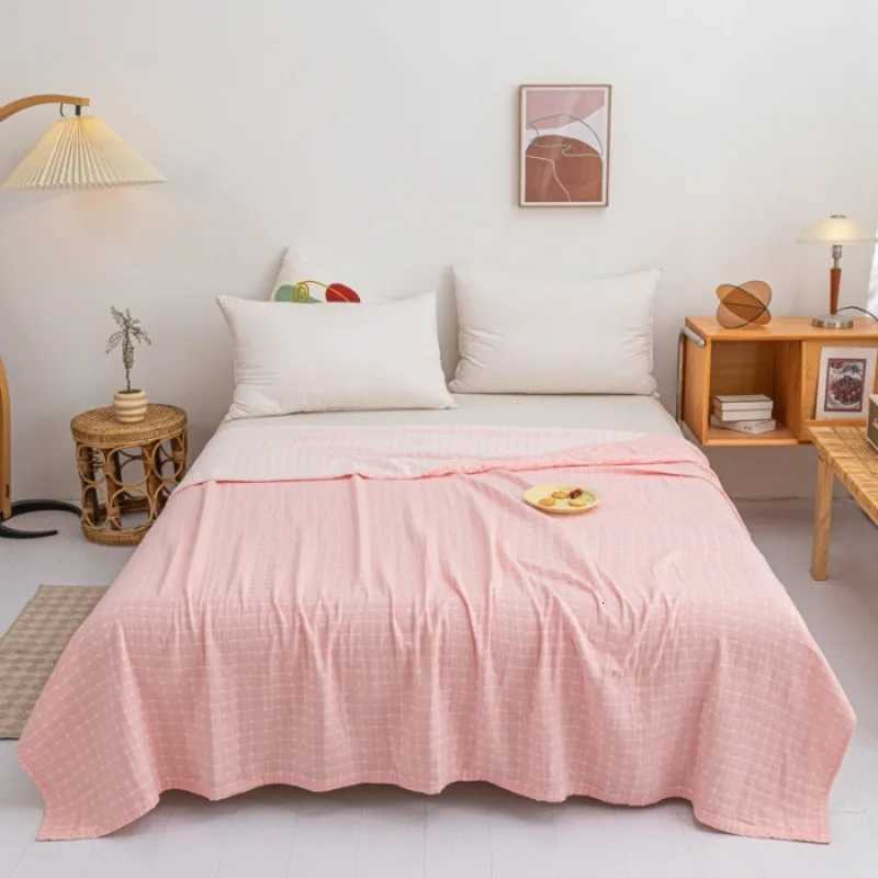 Japanese simple casual blanket Cotton gauze sofa cover multifunctional throw blanket for beds home decor sofa towel bedspread C251111
