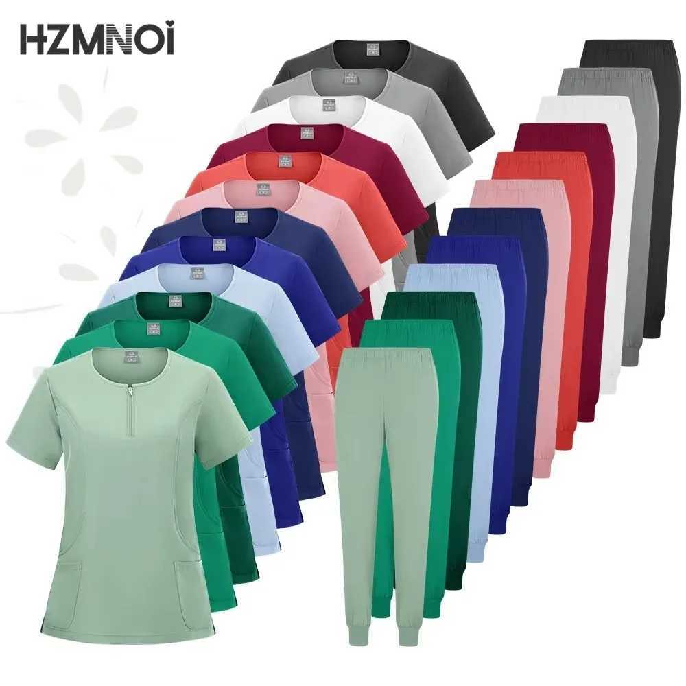 Doctor Nurse Surgical Workwear Medical Scrubs Uniforms Women Men Jogger Set Hospital Accessories Operating Room Price X250410