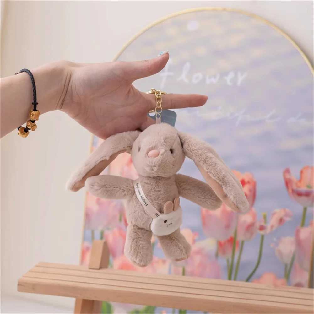 Wholesale keychain couple backpack cartoon plush toy pendant W250411