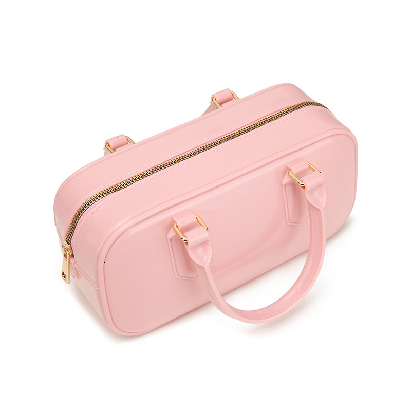 Bohao PVC Jelly Bag for Women Crossbody Fashion Womens Handbag Versatile Boston Bag 251111
