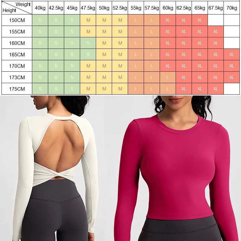 Cloud Hide Black Beauty Back Yoga Shirt Womens Long Sleeve Shirt Plus Size Sports Fitness Top Running SweatshirtW250411