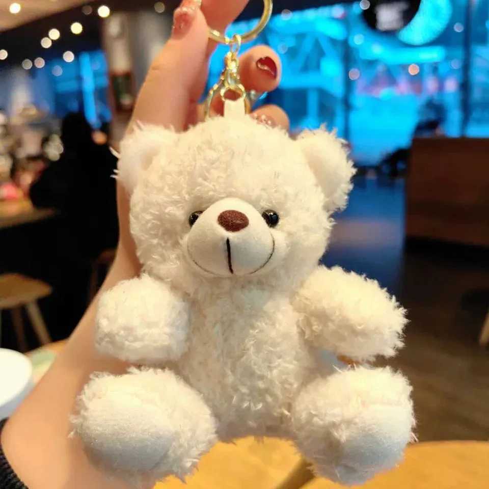 Yupsk Cute Bear Cartoon Keychain Plush Doll Car Keychain Female Girl Bag Pendant Jewelry Gift Wholesale W250411