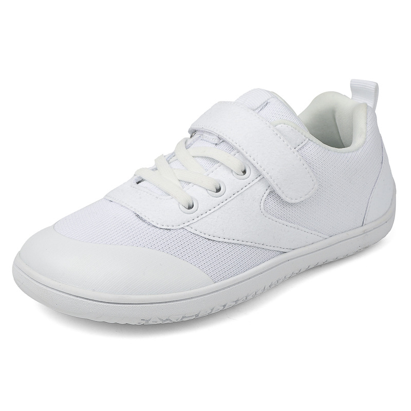 Kids Wide Barefoot Shoes Girls Boys Breathable Sports Shoes Toddler Non Slip Soft Walking Shoes Children Casual Running Sneakers for Outdoor Sports Si