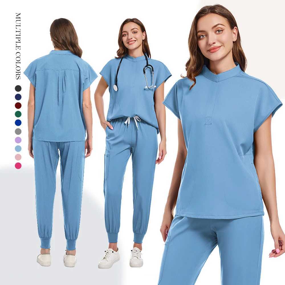 Medical Uniforms Nurse Nursing Work Clothes Women Scrubs Sets Surgical Suits Lab Hospital Overalls Beauty Sn Spa Work Clothes X2505281