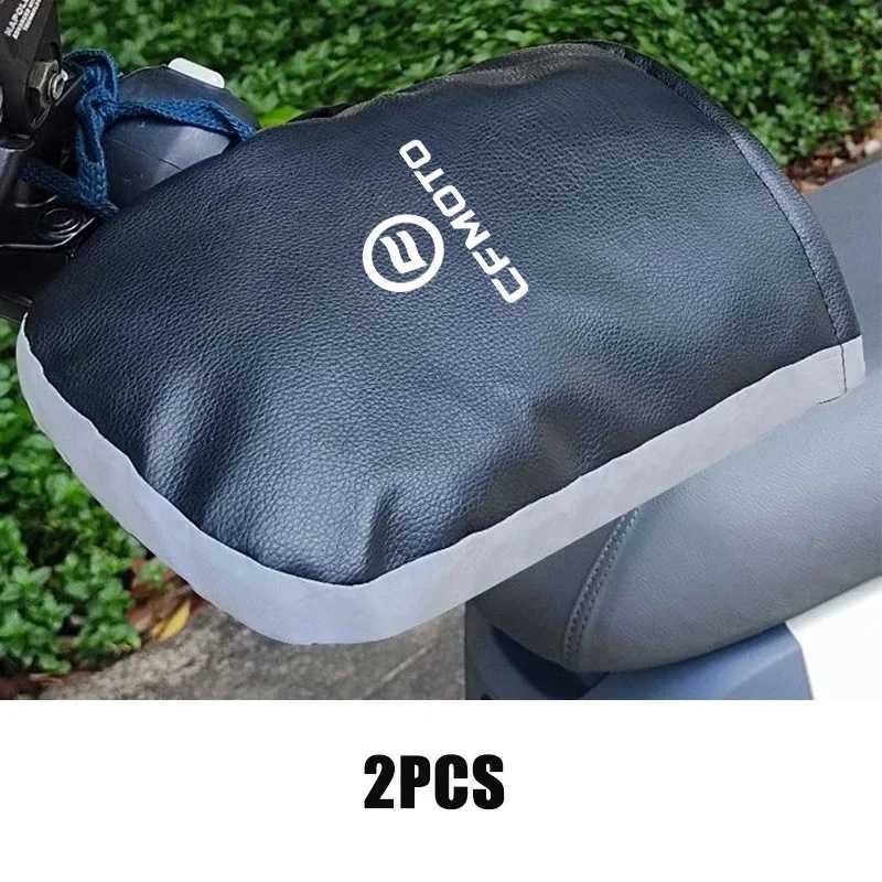 for CFmoto Waterproof Motorcycle Handlebar Muffs Hand Protector Winter Windproof Thicken Warm Thermal Mobile Handle Bar Gloves S25118