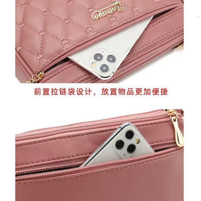 Soft Leather Women's Large Capacity 2025 New Fashion Mom Phone Ladies Shoulder Small Crossbody Bag Mini Luxury Brands Handbags