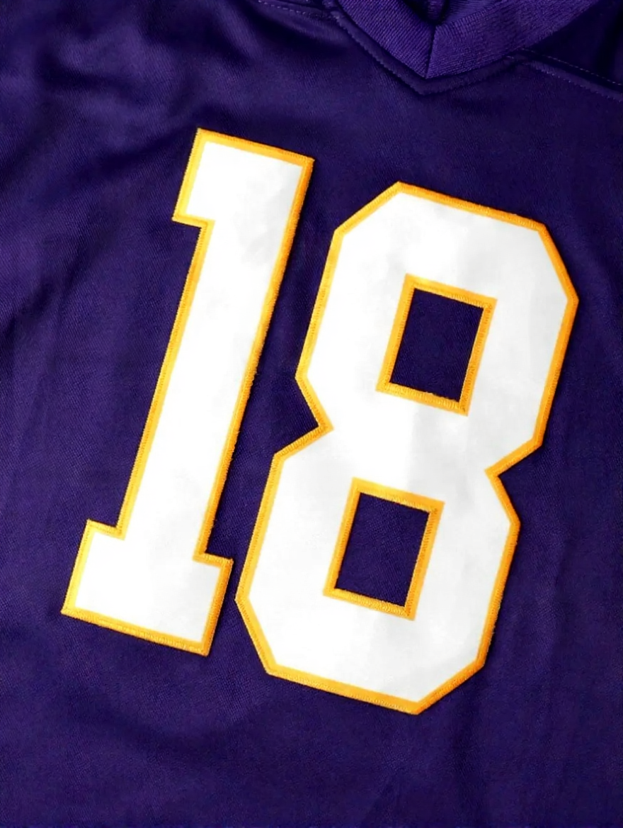Famous Minnesota Football jerseys with embroidered men women youth customized #18 Jefferson #43 Van Ginkel # 97 Phillips free shipping custom Jersey