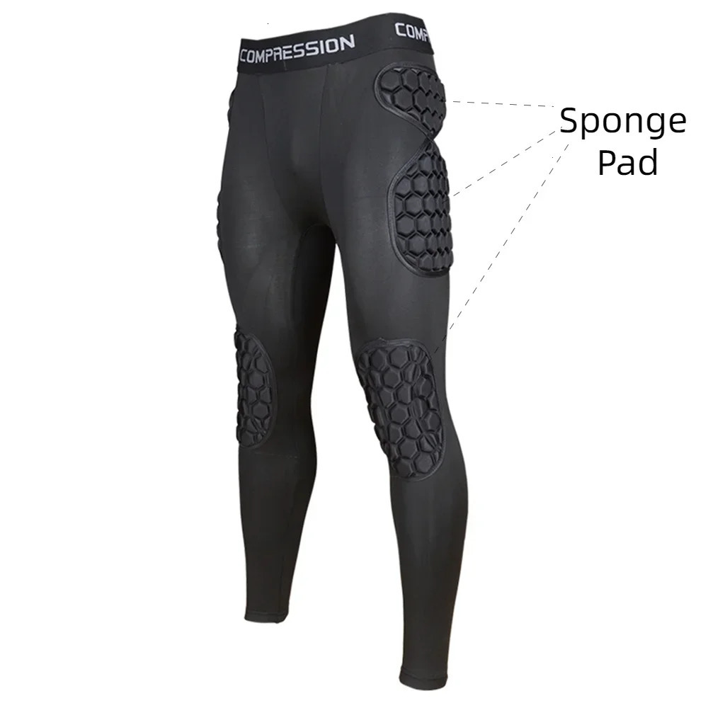 Soccer Goalkeeper Training Pants Goalie Jerseys Kit Clothing Knee Elbow Padded All-round Alveolate Protector Gear251111