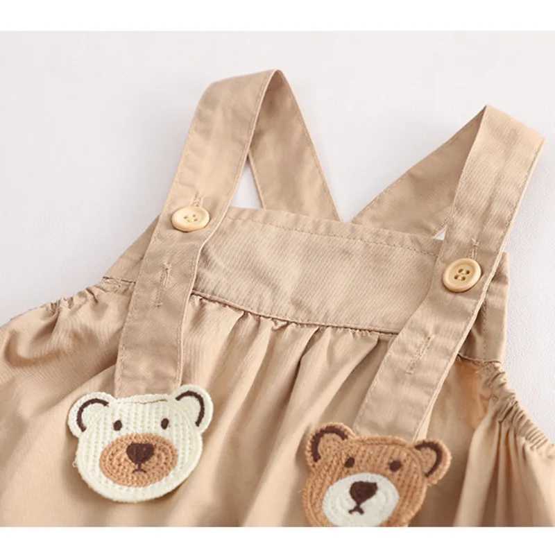 New summer baby girl clothing set childrens T-shirt with shorts 2 pieces/set childrens cotton clothing childrens track and field clothingXJ250410