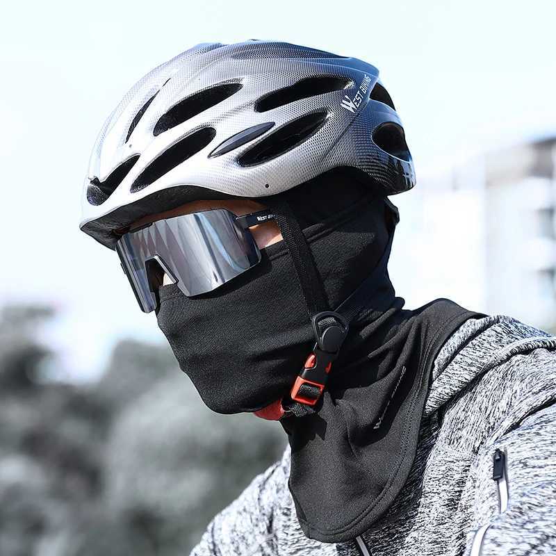 WEST BIKING Winter Fleece Balaclava Motorcycle Cycling Skiing Caps Breathable Full Face Mask Windproof Hood Thermal Sport Gear S251110