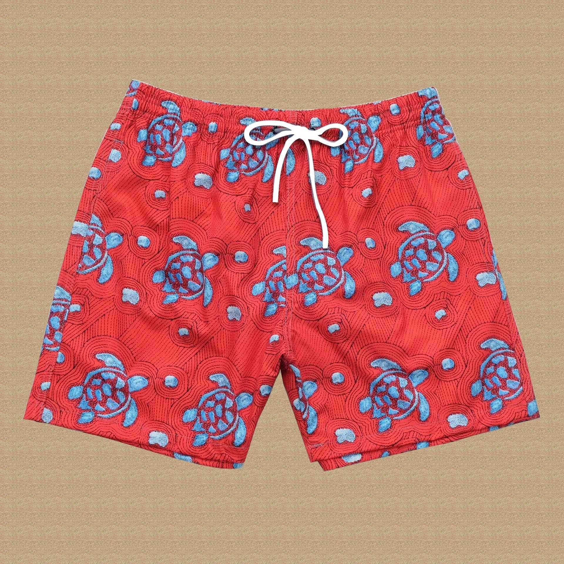 Summer Bermuda Masculina Mens Beach Surfing Backbone Fast Dry Loose Casual Sports Shorts Gym Shorts Board Shorts X2504101