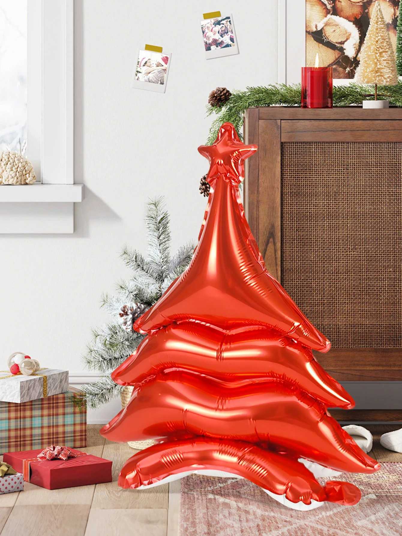 Christmas 2/3pcs small Christmas tree balloons suitable for Christmas New Year birthday party decorations Christmas Eve decorations Y251111