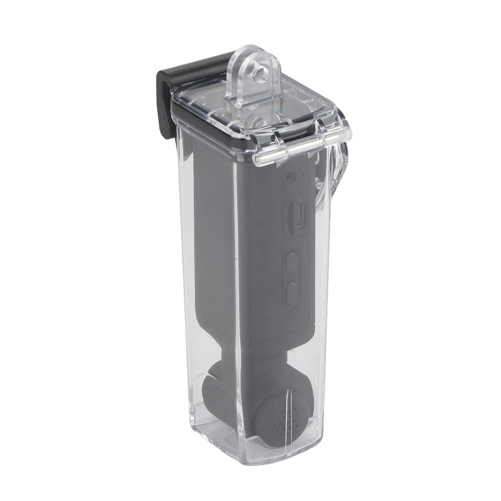 Pocket sized camera 4K HD 270 ° rotation anti shake WiFi with microphone clip used for outdoor riding diving shooting 250408