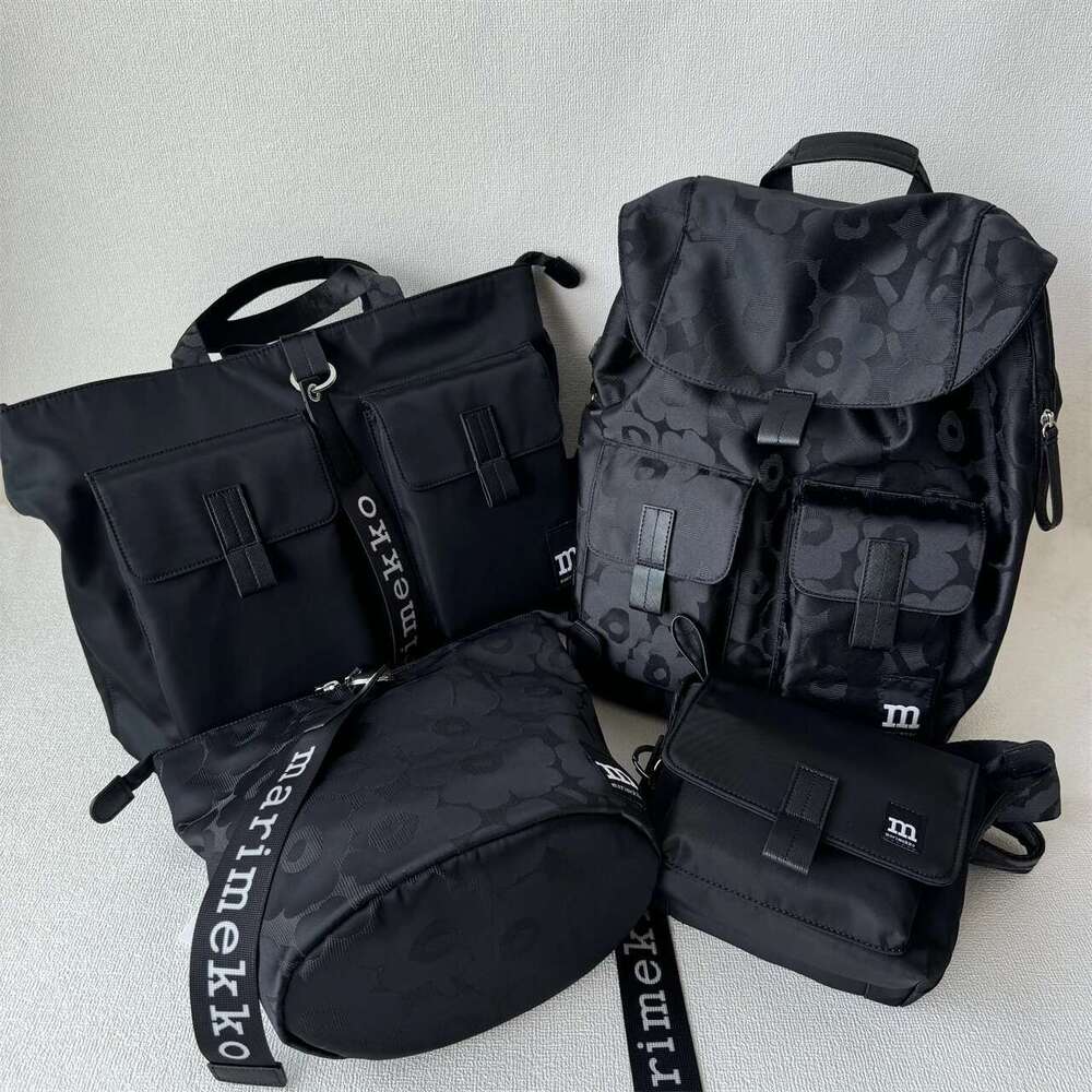 Niche Marim * large capacity women's backpack computer waterproof nylon travel bucket bagshoulder crossbody bag