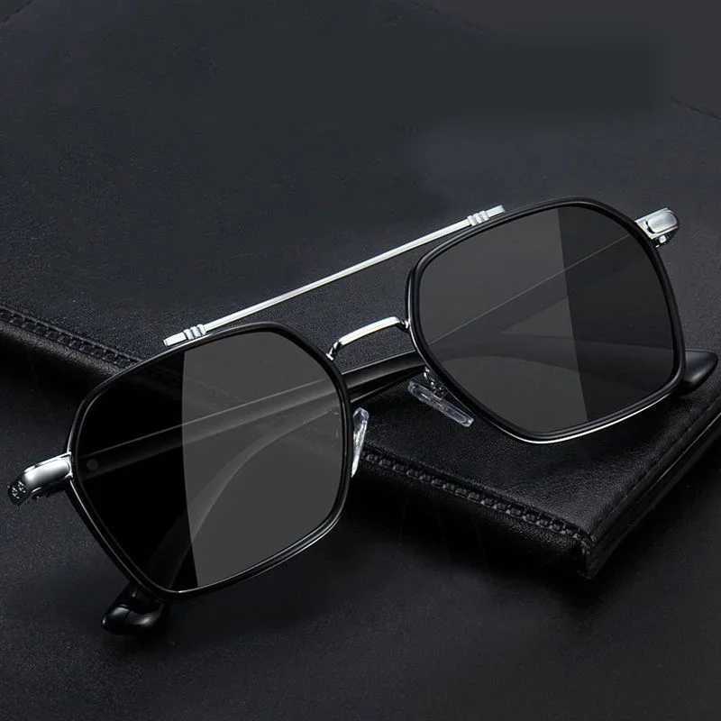 Female/Male Photochromic Sunglasses Metal Frame UV400 Fashion GlassesT250411