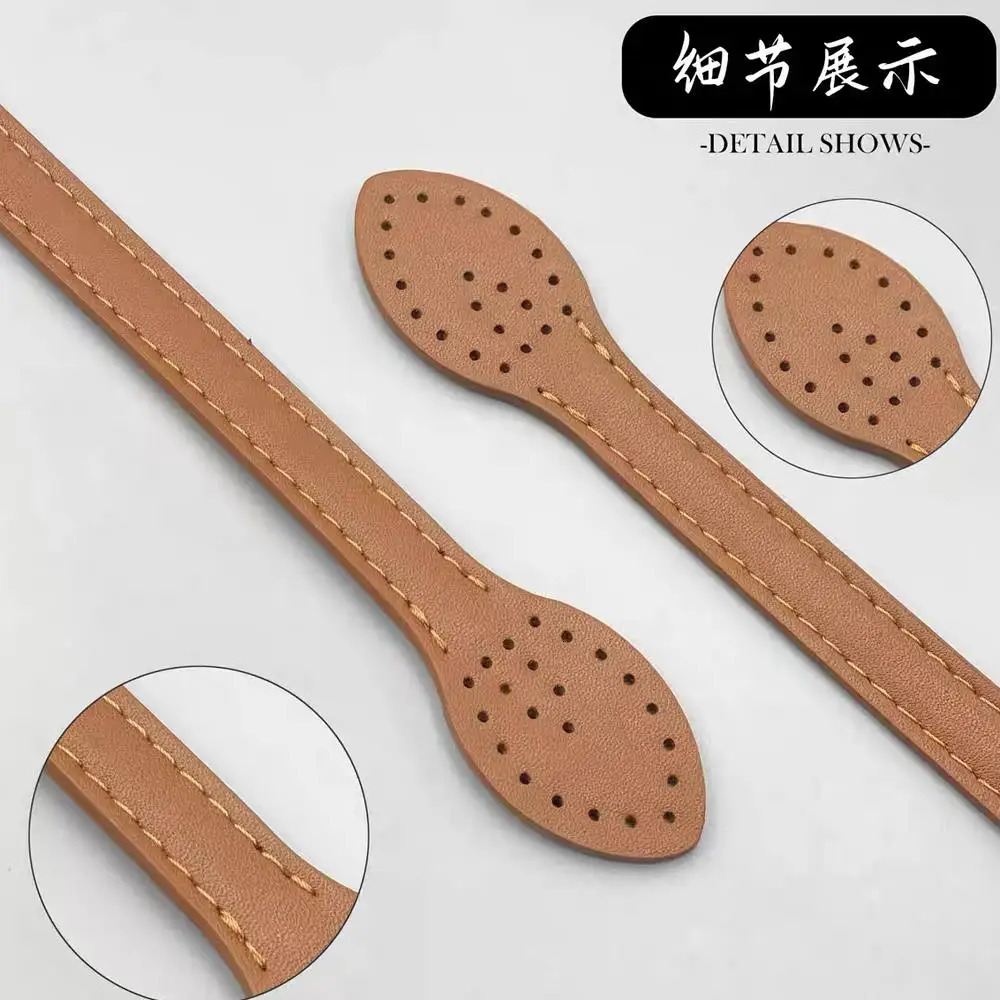 1 Pair PU Leather Shoulder Bag Strap Girls Bag Belt Bag Handle DIY Replacement Handle Bag Accessories Handbag Handle Straps 251110