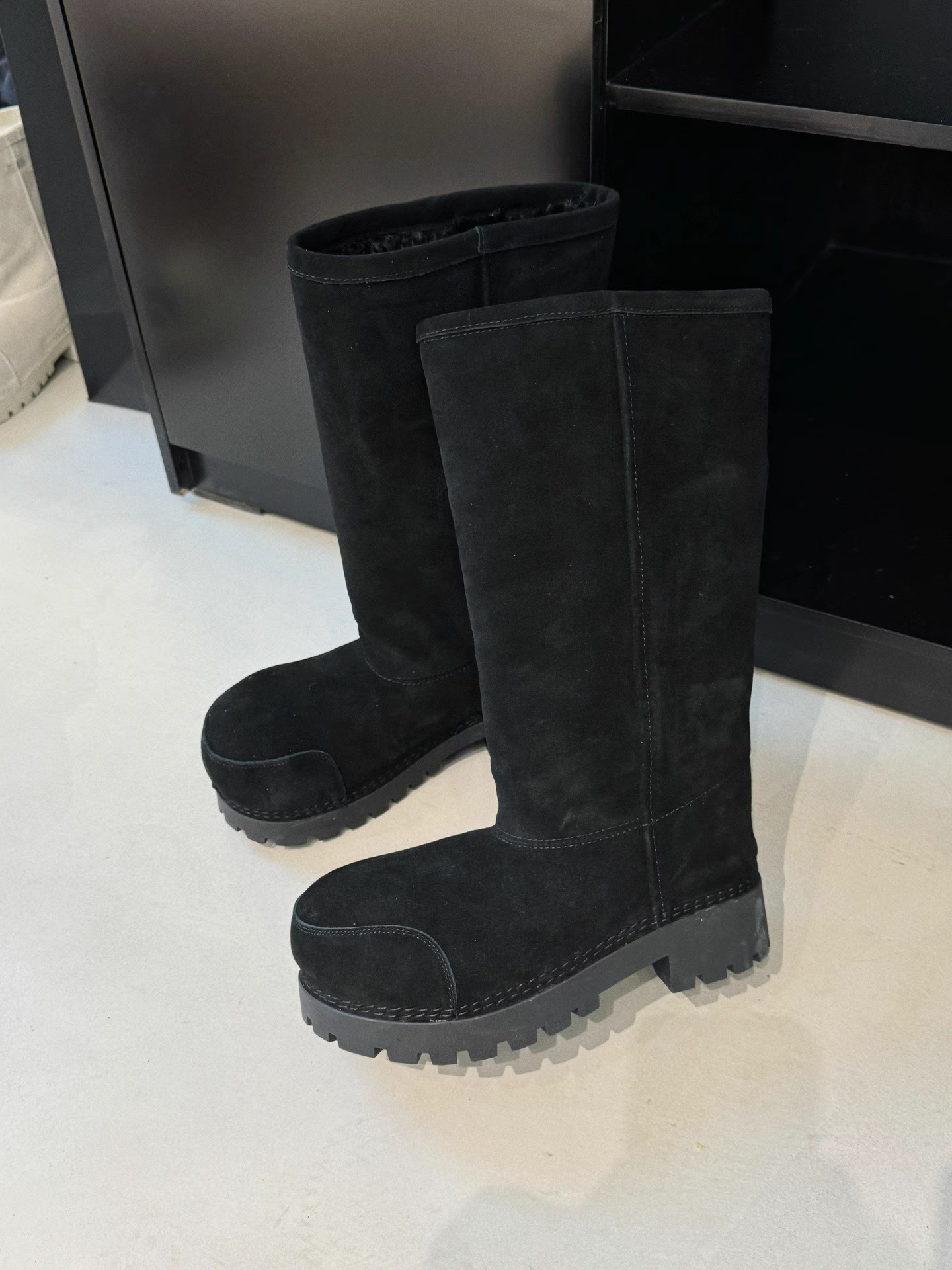 Free Shipping New Design Arrival Winter Platform Plush Lined Snow Boots Casual Fashion Boots Short Mid Calf Long Boots Sizes 35-42