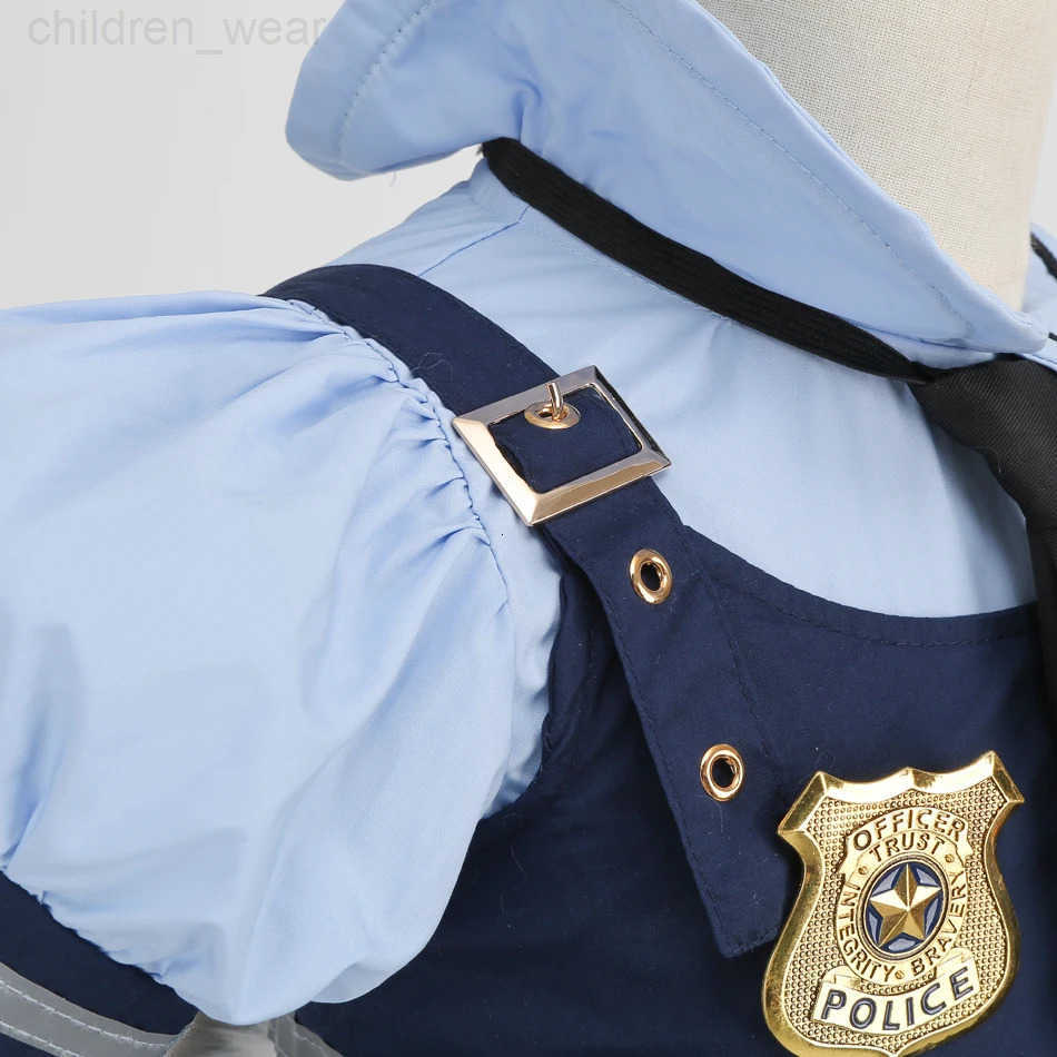Disney Zootopia Judy Hopps Inspired Children's Policewoman Ensemble Perfect for Halloween & Parties designer H251111