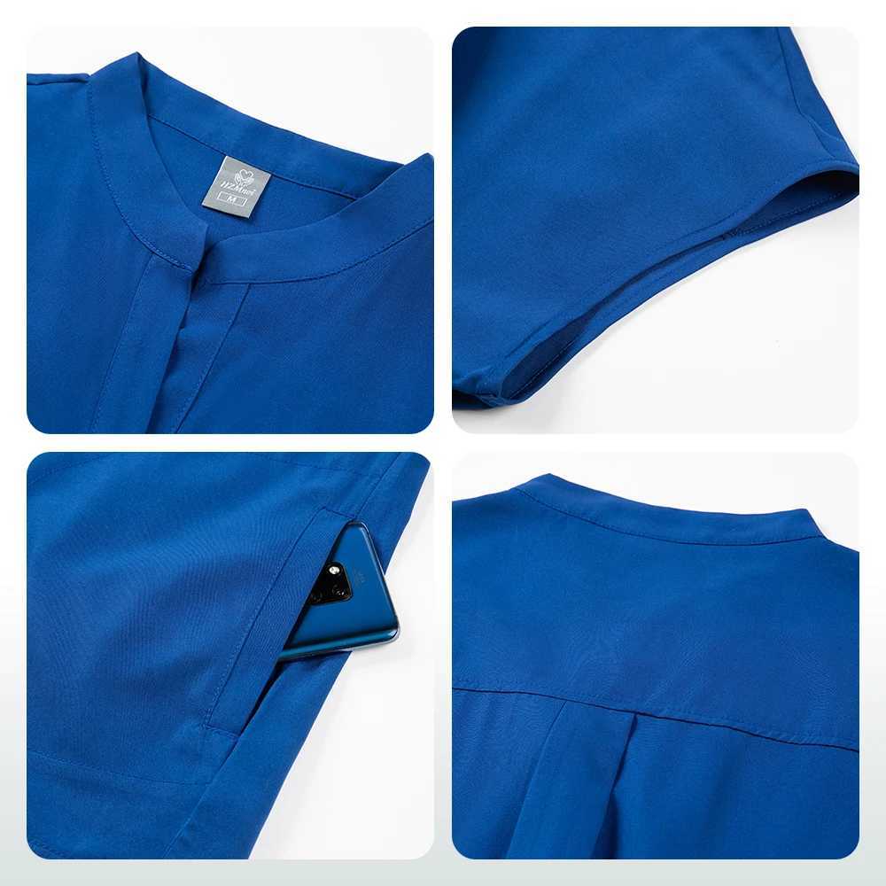 High Quty Medical Uniforms Women Scrubs Sets Nursing Accessories Hospital Beauty Sn Spa Work Clothes Suit Surgical Gowns X2504104
