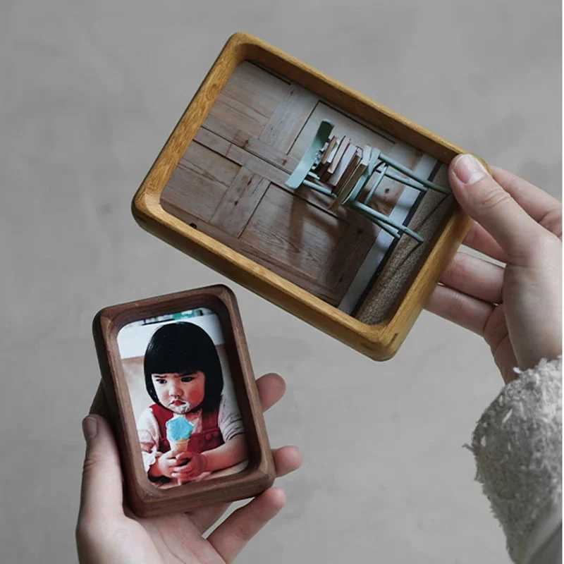 Art Personalized Photocard Gift Certificate Luxury Painting Decor Photo Frame Children Marco De Fotos Household Item L251110 H260306