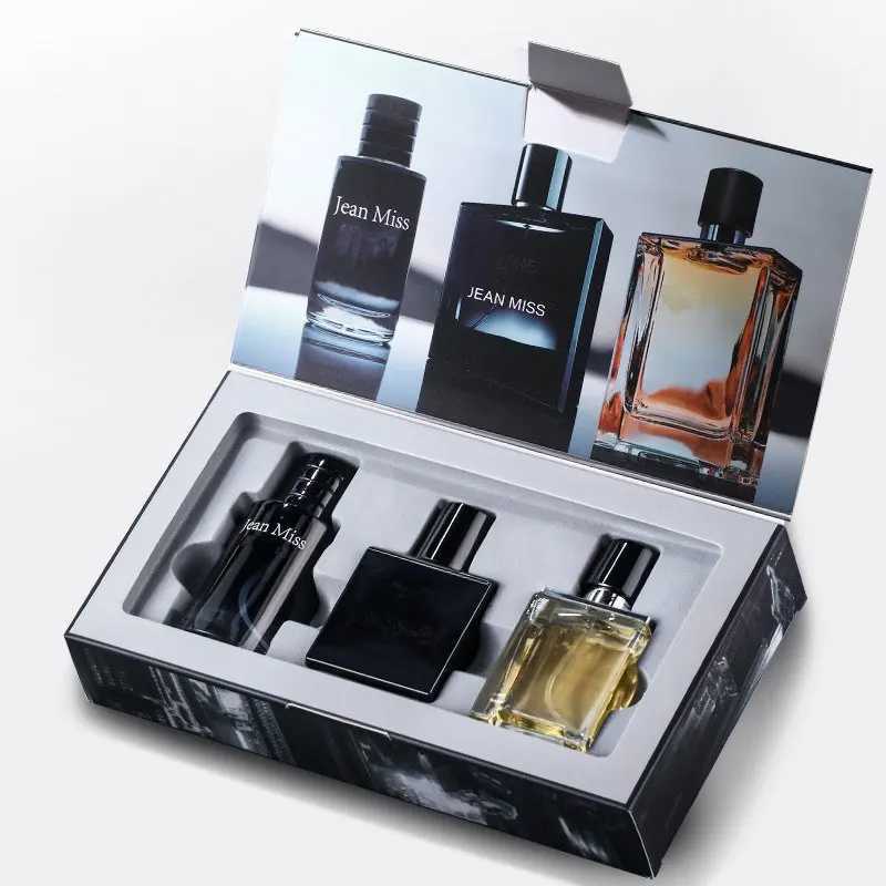 High Quality 90ml Men Perfume Hombre Gift Box 3pcs Set Colognes Scent Fascination Man Perfumes Masculinos Lasting Parfum Heren W251111