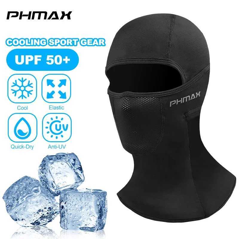 PHMAX Summer Cycling Mask Wind Full Face Mask Breathable Anti-UV Running Absorbent Breathable Hat Cycling Cap Motorcycle S251110