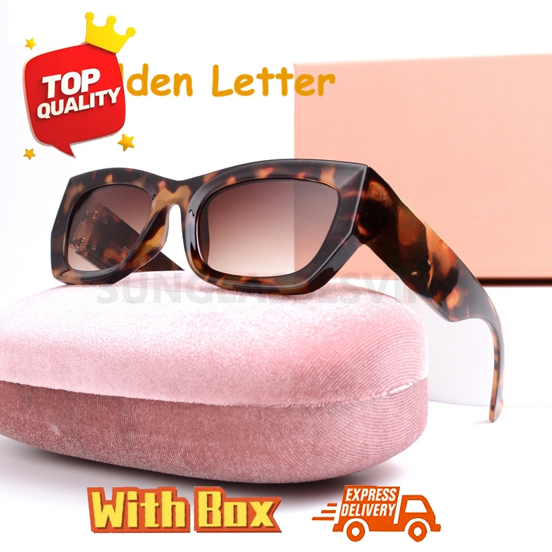 Designer Sunglasses For Women Retro Party Women Men Sunglasses Female Men luxury sunglasses Sun Glasses Cat Eye Letter With Box