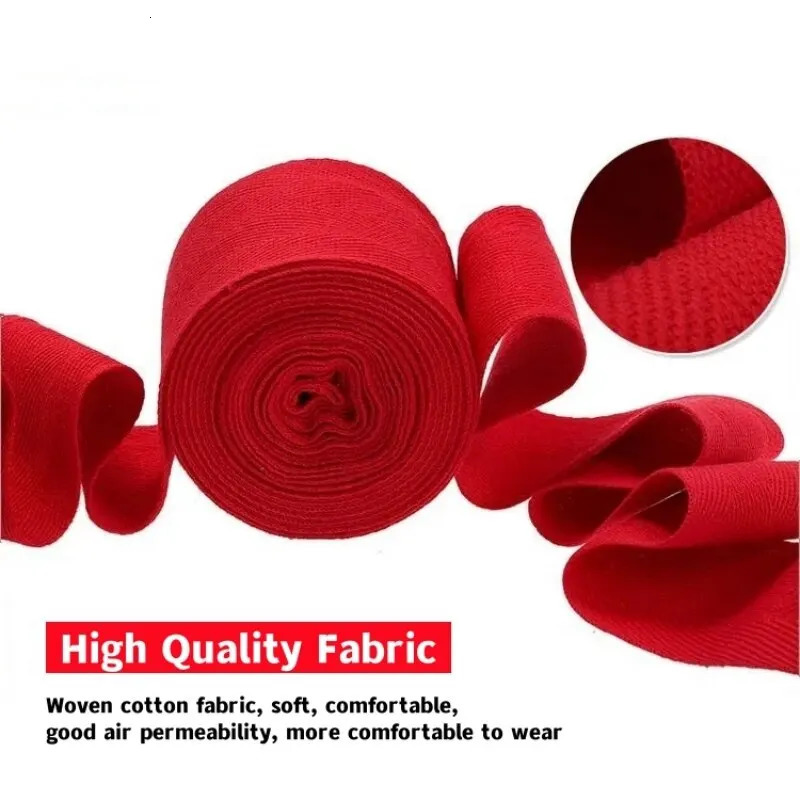 2 Rolls 25M Cotton Boxing Bandage Sports Strap Sanda Gauntlets MMA Hand Gloves Wraps Belt Wraps Bandage For Competition 251107