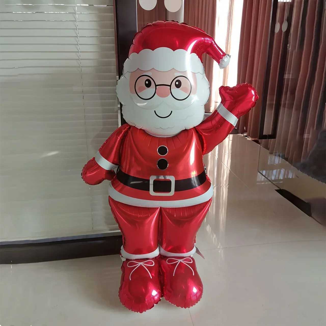 Christmas 1pcs Santa Foil Balloons - 61 Self-Sealing Christmas New Years Themed Parties Perfect for Holiday Decorations Y251111