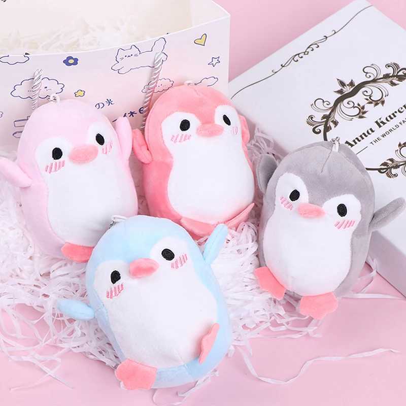 1 cute 12CM penguin stuffed plush toy baby gift pendant keychain plush toy doll W250411