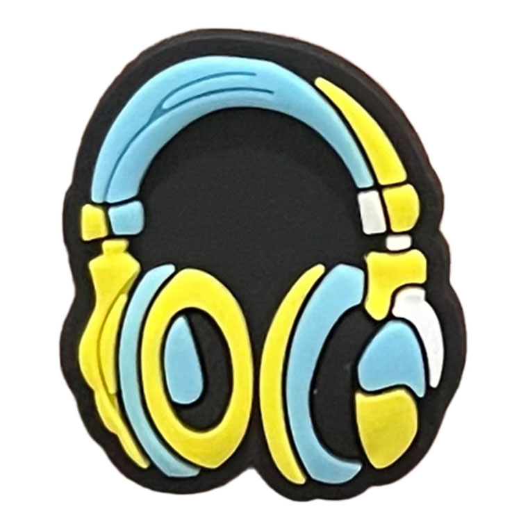hip hop style shoe charms cartoon boy hat DIY shoe accessories decoration buckle pvc soft shoe flowers