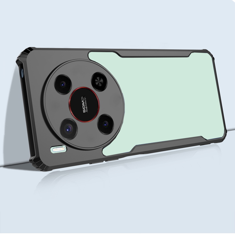 For ZTE Nubia V70 Max V70 V50 V40 Design axon Case Luxury Mobile Phone Casing Acrylic High-permeability Four-corner Shockproof Drop-resistant