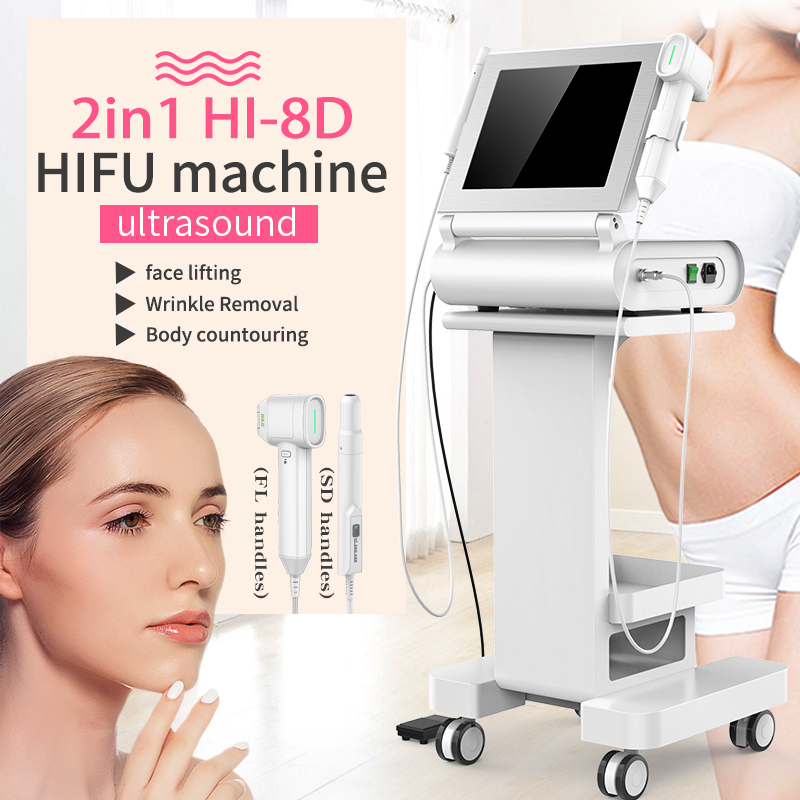 Lastest 4D 5D 7D 8D 9D 12D Hifu Smas Facial Lifting Machine